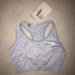 Gymshark Steel Blue Vital Seamless Sports Bra